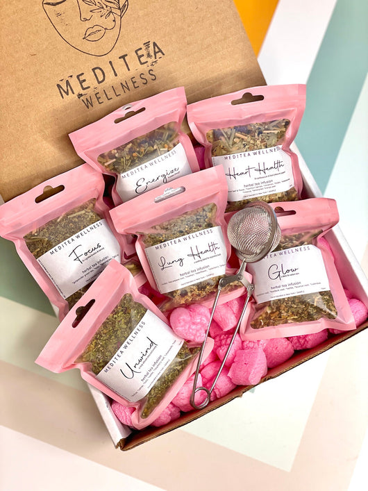 Discovery Set - Organic Herbal Tea Sampler - MediTea Wellness