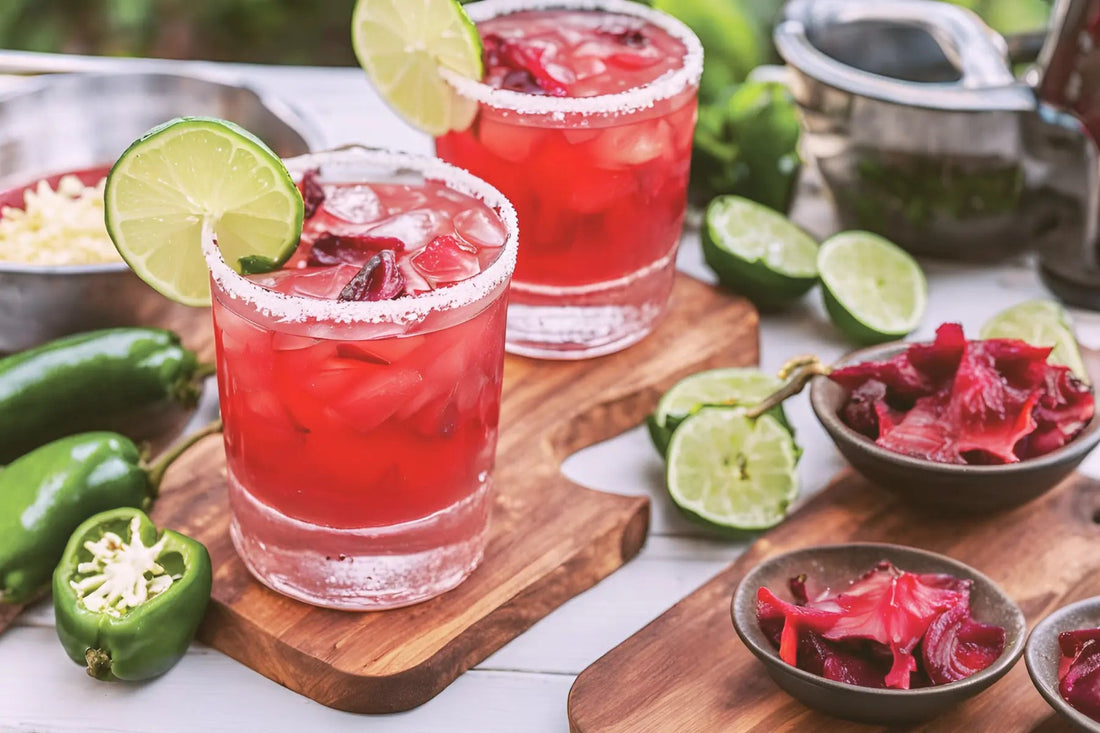 Spicy Hibiscus Margarita: A Tangy Twist on a Summer Classic - MediTea Wellness