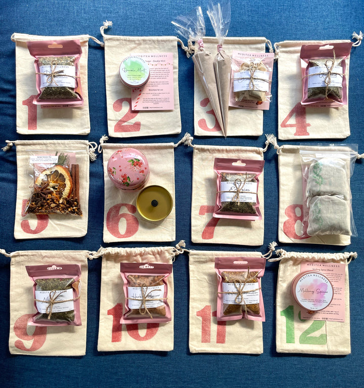 Herbal Tea & Treats 12-Day Advent Calendar - MediTea Wellness