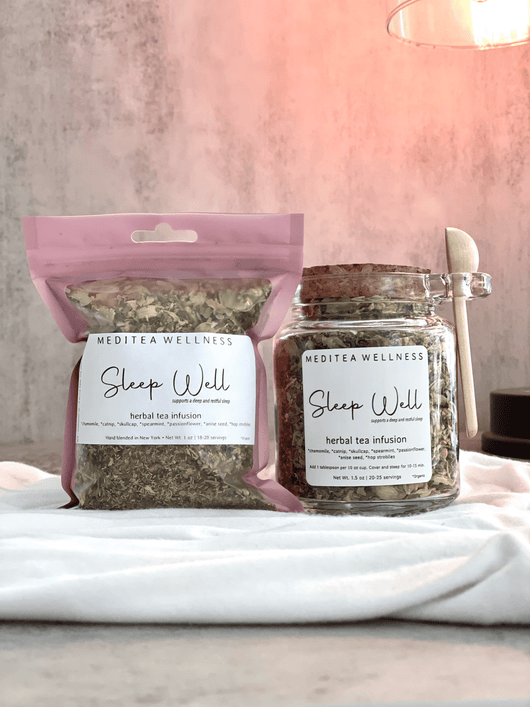 Bridal Gift Box with Gourmet Loose Leaf Tea Blends - MediTea Wellness