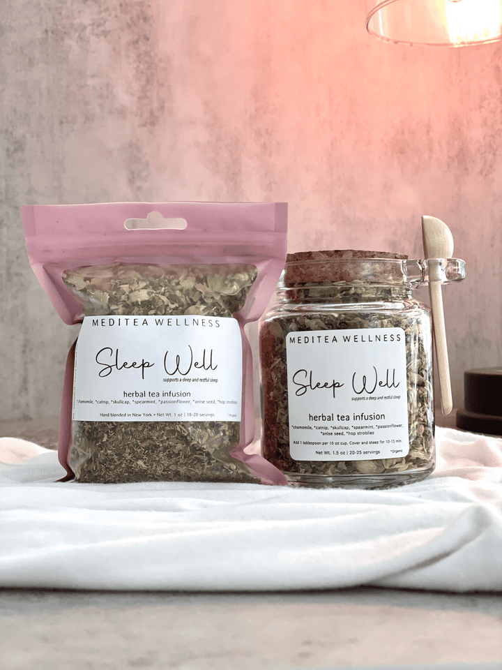 Bridal Gift Box with Gourmet Loose Leaf Tea Blends - MediTea Wellness