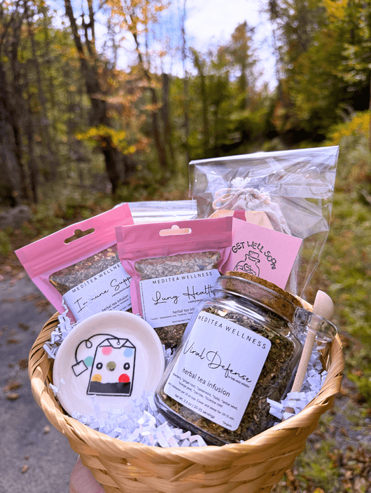 Get Well Soon Tea Gift Basket - MediTea Wellness