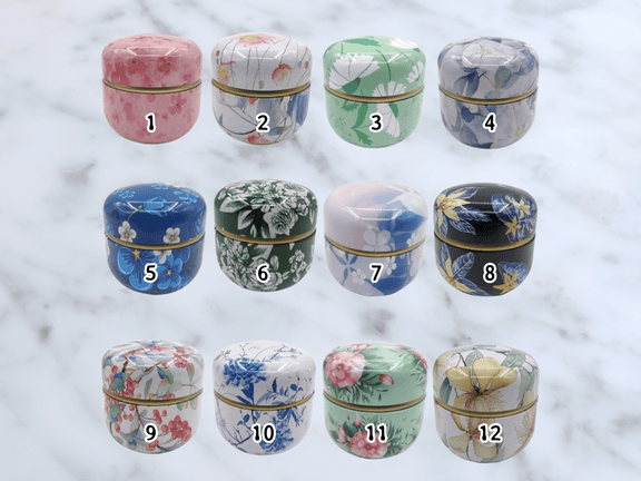Design Tea Container Loose Leaf Tea Tin Storage Container - Various Designs – MediTea Wellness