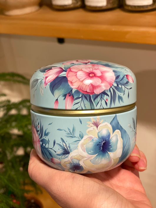 Design Tea Container Loose Leaf Tea Tin Storage Container - Various Designs – MediTea Wellness
