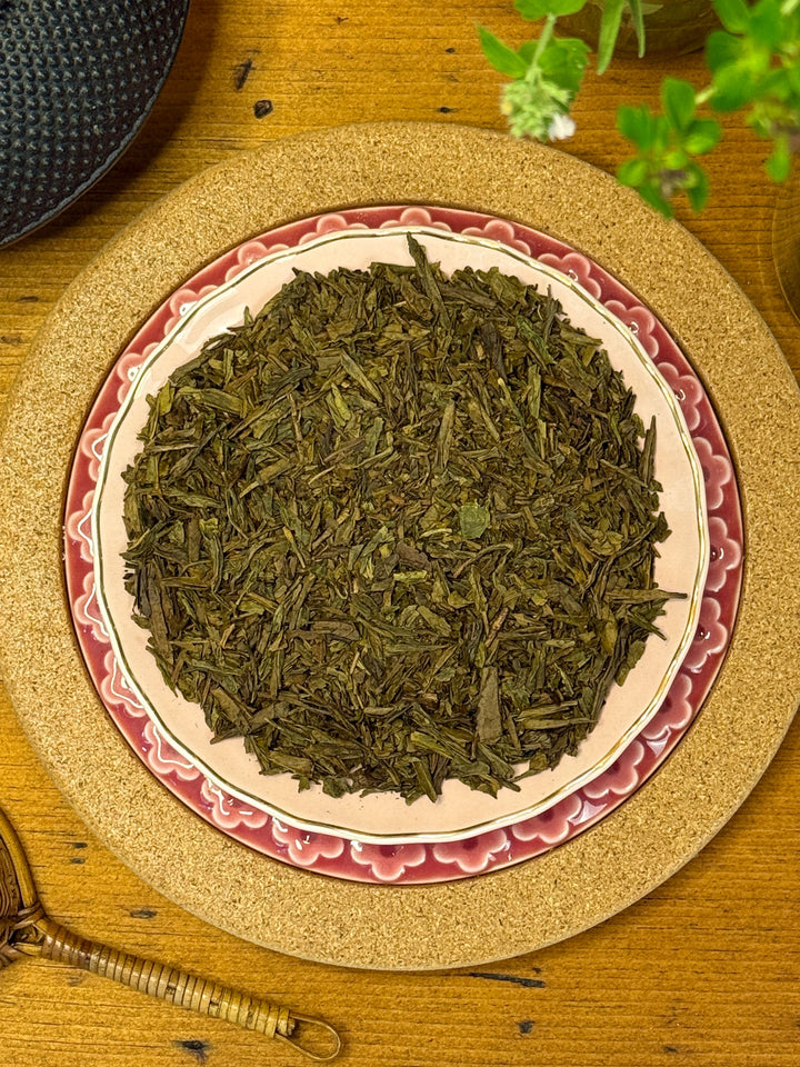 Organic Hojicha Green Tea - Roasted Loose Leaf Japanese Tea - MediTea Wellness