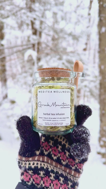 Greek mountain tea from Meditea Wellness 
