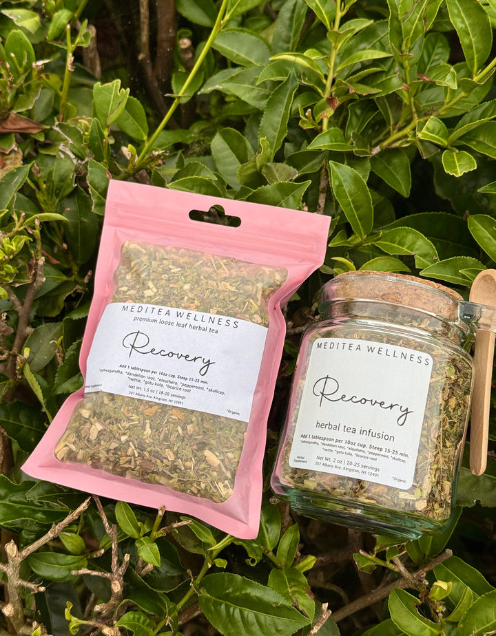 Recovery Herbal Tea - Adaptogenic Blend for Endurance & Nourishment - MediTea Wellness