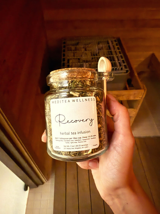 Recovery Herbal Tea - Adaptogenic Blend for Endurance & Nourishment - MediTea Wellness