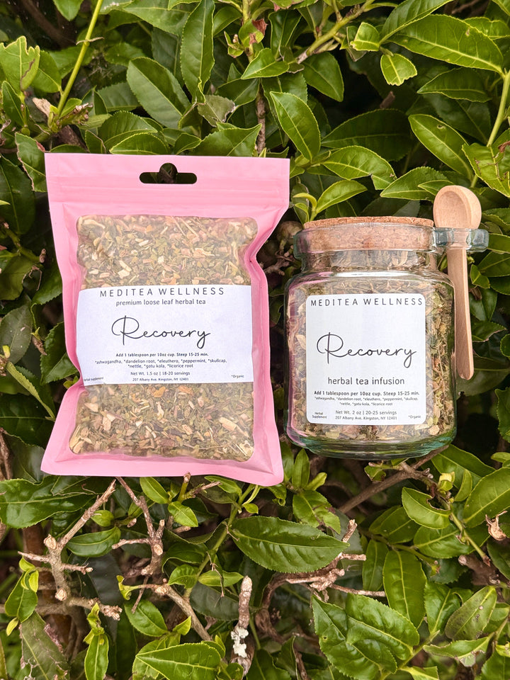 Recovery Herbal Tea - Adaptogenic Blend for Endurance & Nourishment - MediTea Wellness