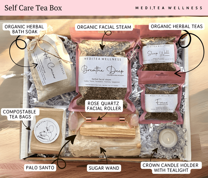 Self - Care Tea Gift Basket - MediTea Wellness