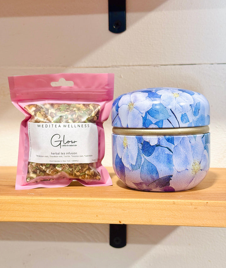 Tea Tin + Sample Bundle (Choose Your Own Blend) - MediTea Wellness