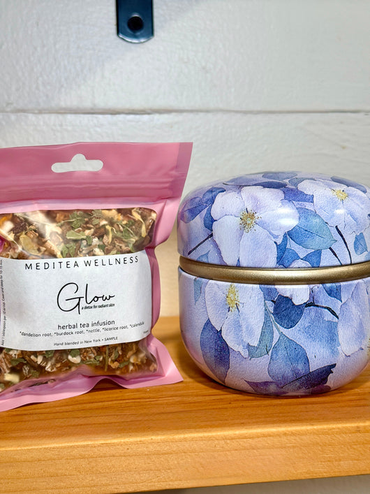 Tea Tin + Sample Bundle (Choose Your Own Blend) - MediTea Wellness