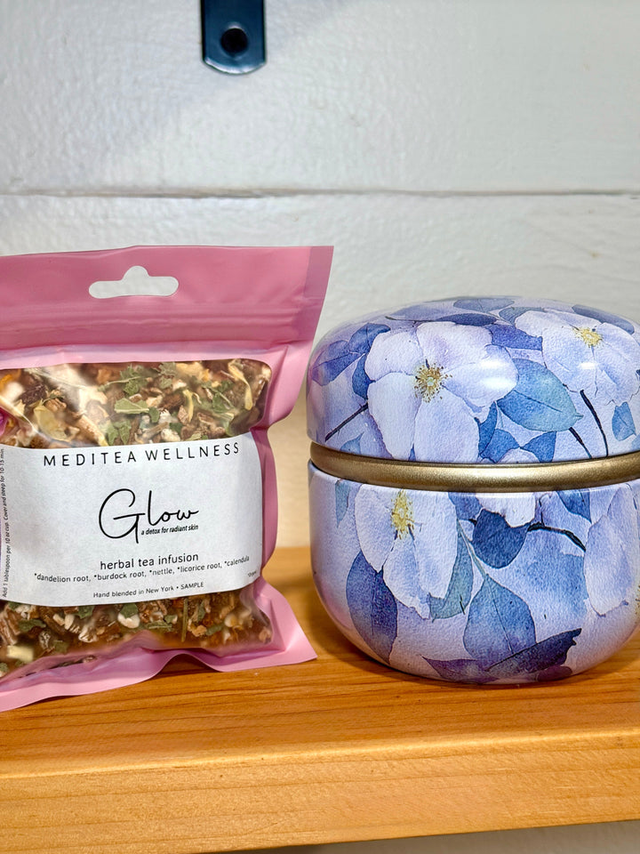 Tea Tin + Sample Bundle (Choose Your Own Blend) - MediTea Wellness