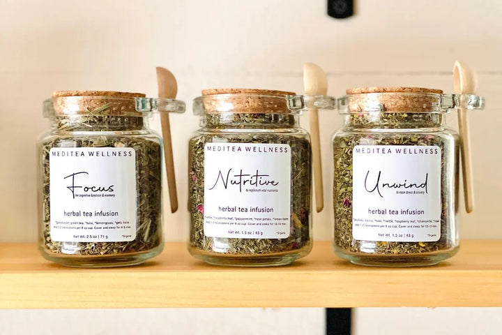 Unwind Herbal Infusion for Stress - MediTea Wellness