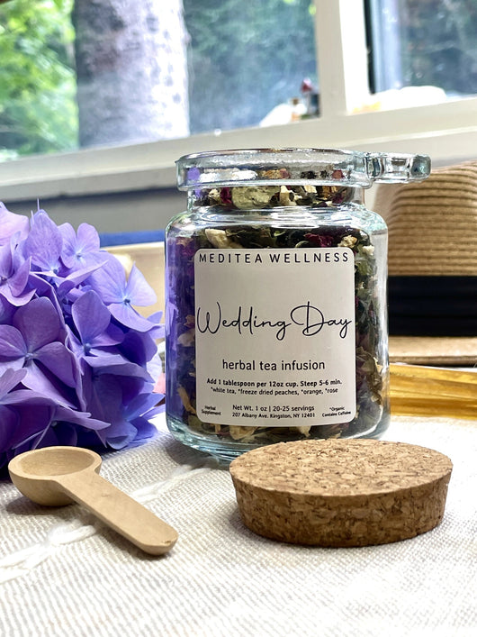 White Peach Wedding Day Tea - MediTea Wellness