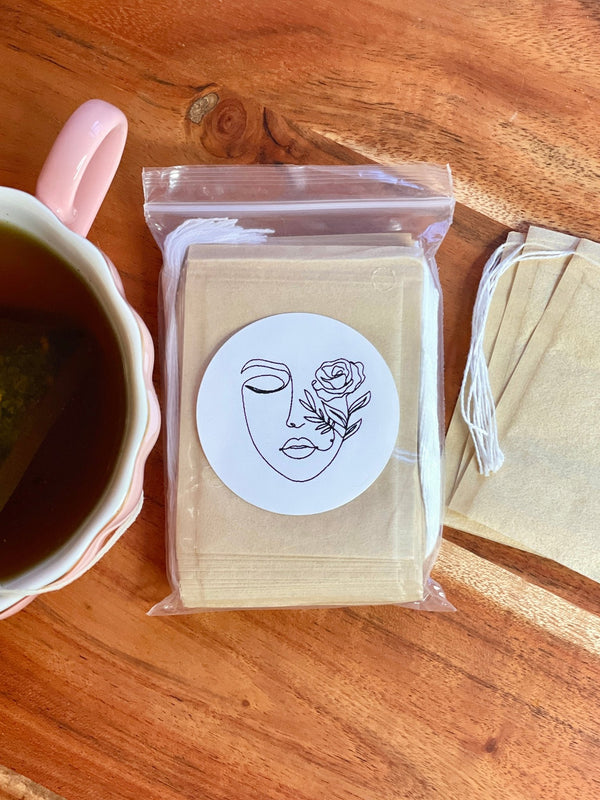All-Natural Compostable Tea Bags (75 or 150 ct) - MediTea Wellness