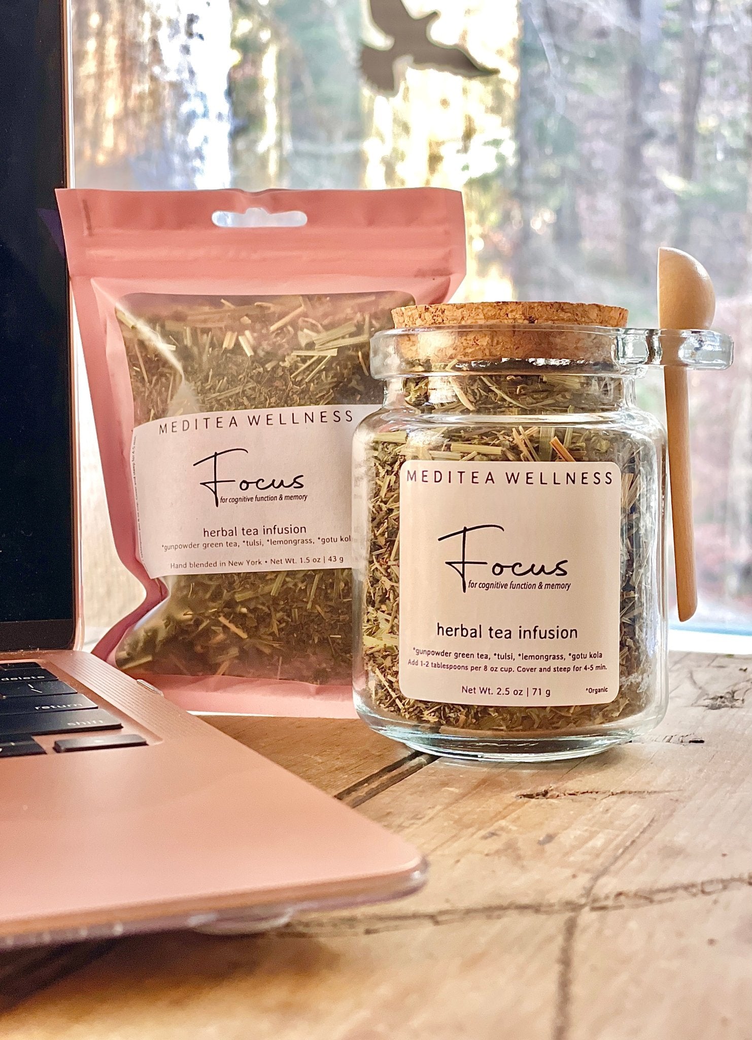 Focus Herbal Tea for Brain & Memory – MediTea Wellness