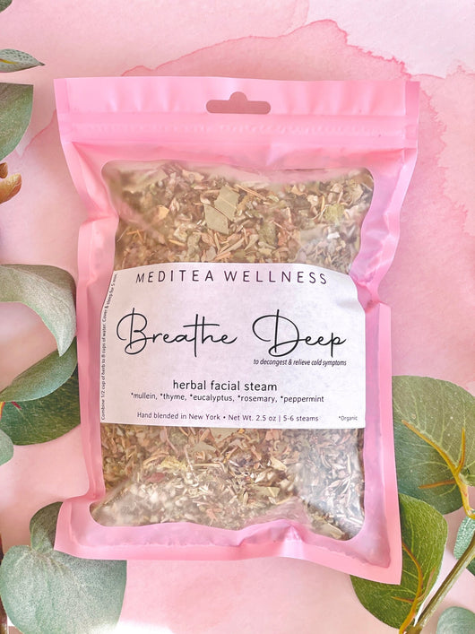 Herbal Facial Steam for Cold & Flu - MediTea Wellness