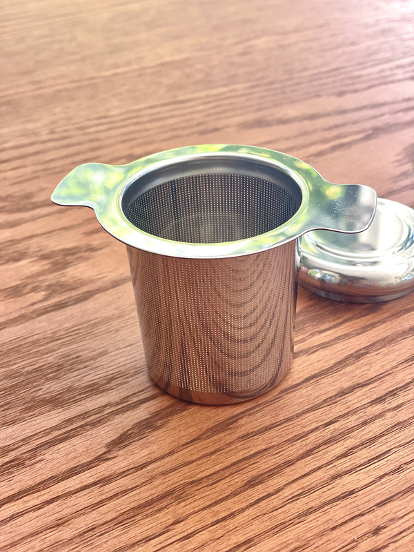 Stainless Steel Basket Tea Infuser - MediTea Wellness